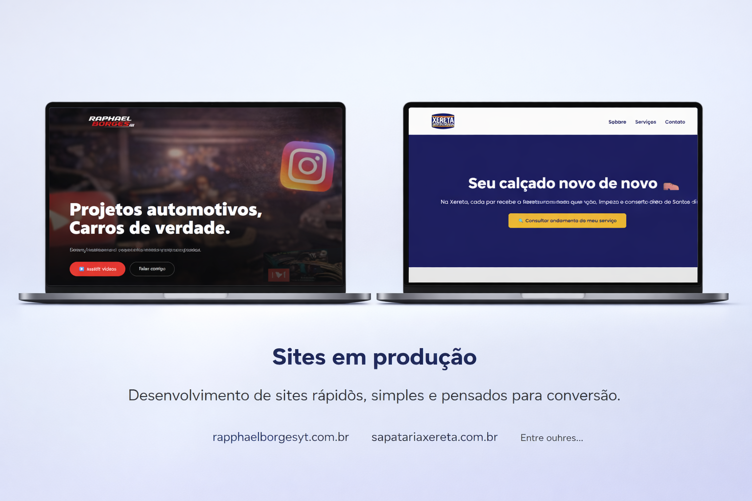 Sites institucionais
